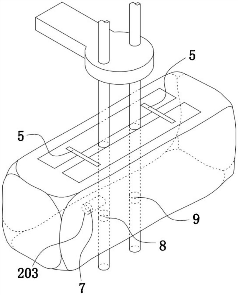 Air bag type testing fixture for air tightness of paper bag