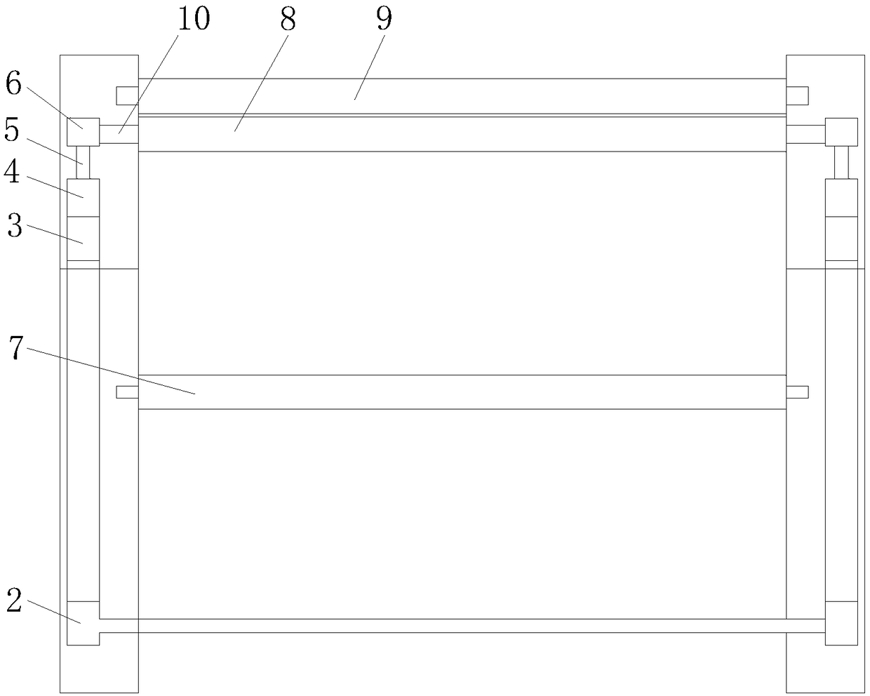 Cloth arrangement equipment for cloth