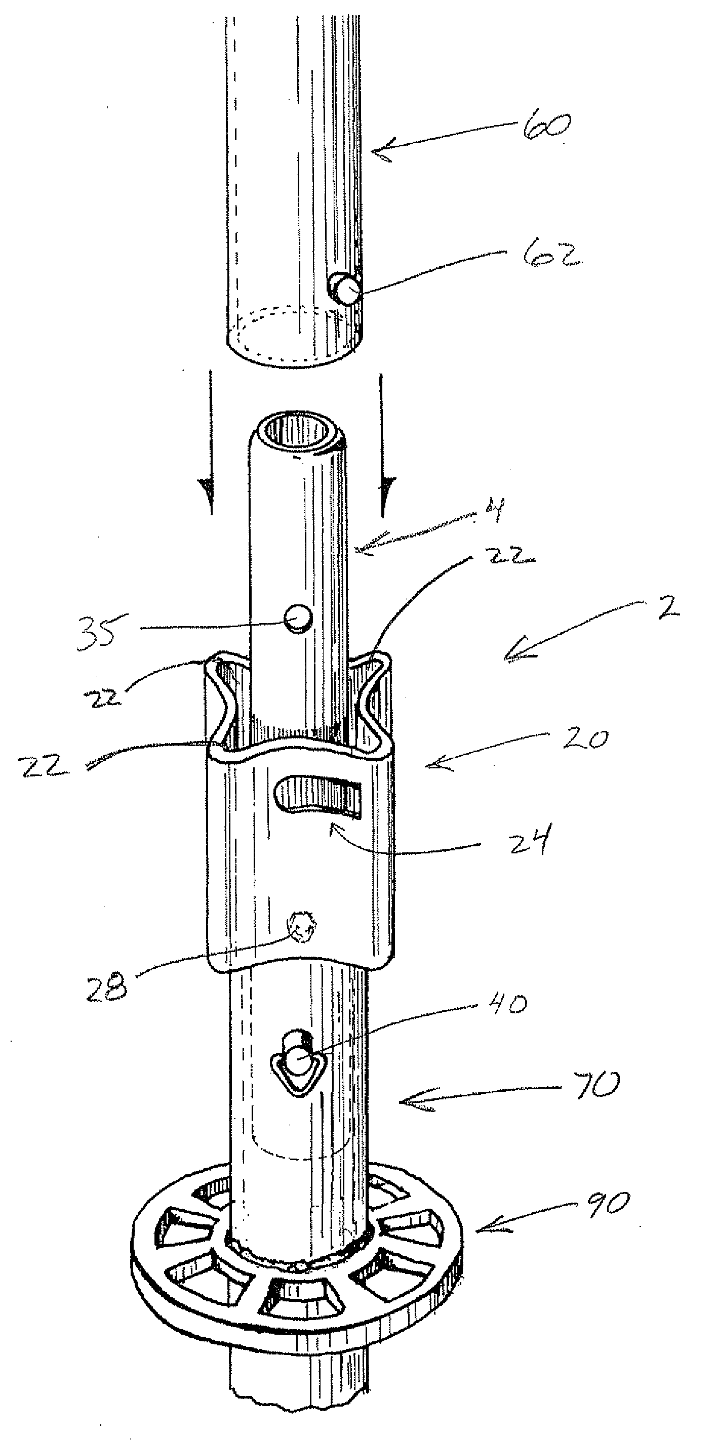 Twist Lock Coupling Spigot