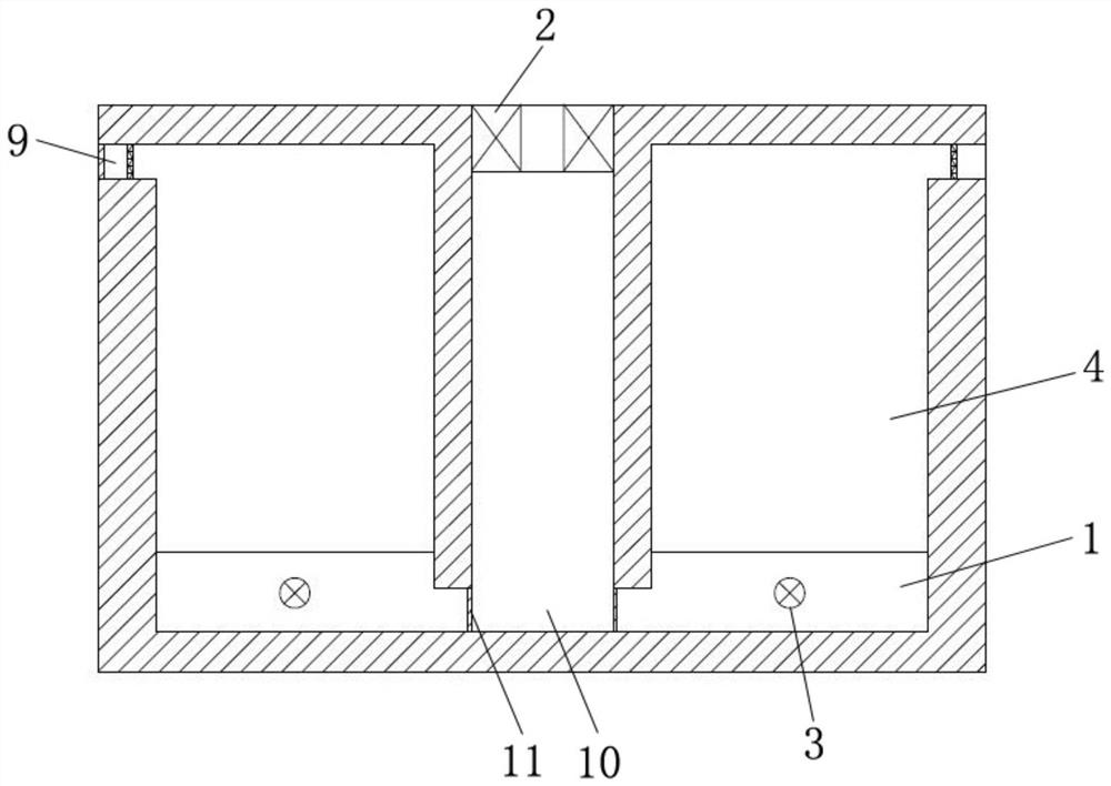 Indoor air disinfecting device