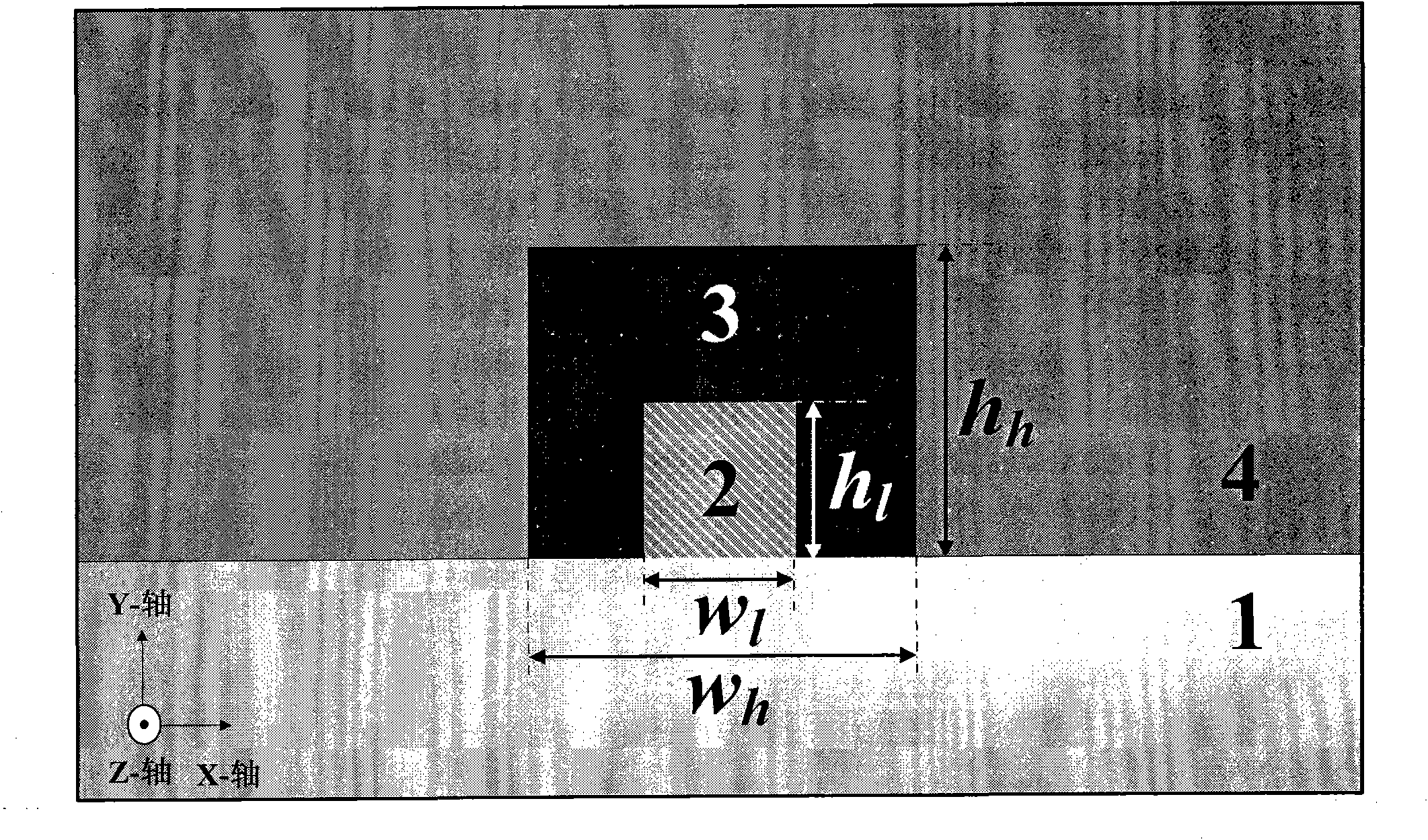 Low-loss medium loaded surface plasmon excimer optical waveguide