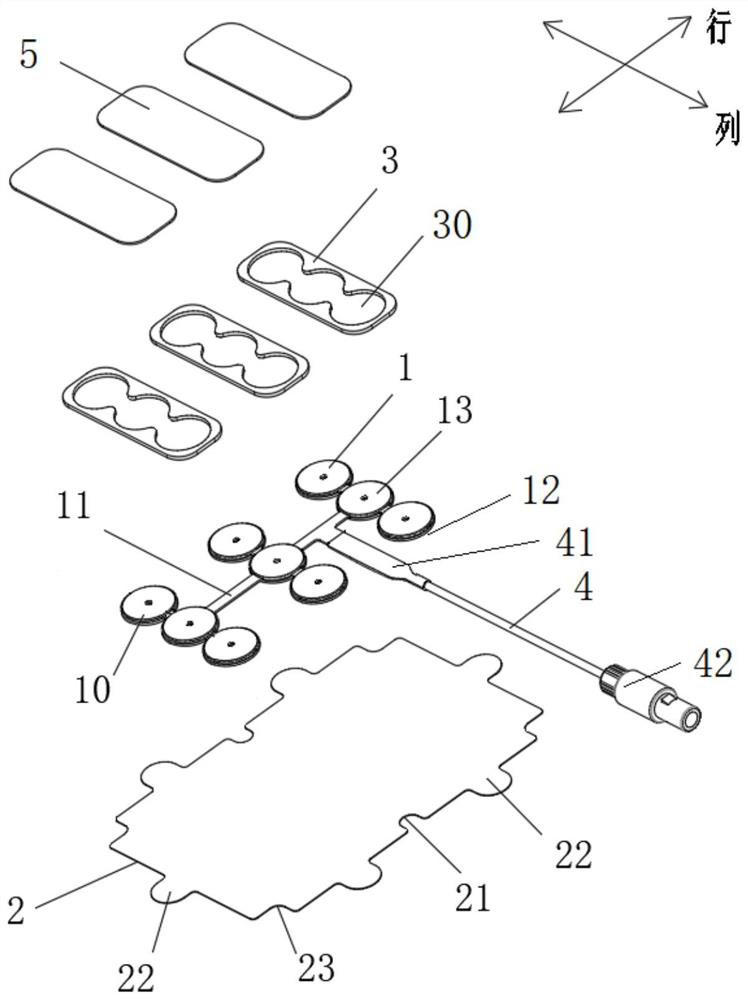 Electrode patch and tumor electric field treatment system