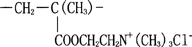 Cationic dehydrating agent and its preparation method