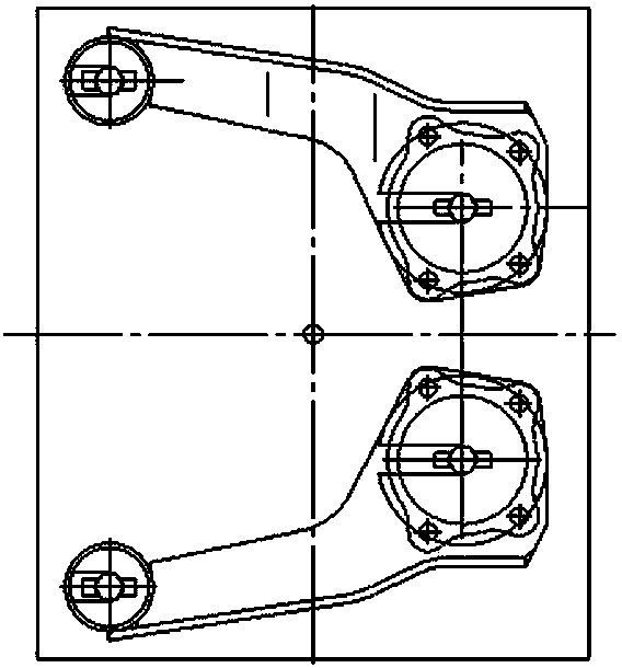 CT6 left/right mounting bracket welding fixture