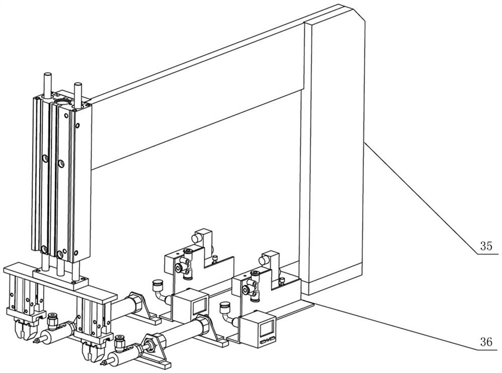 Connecting pipe air tightness detection device