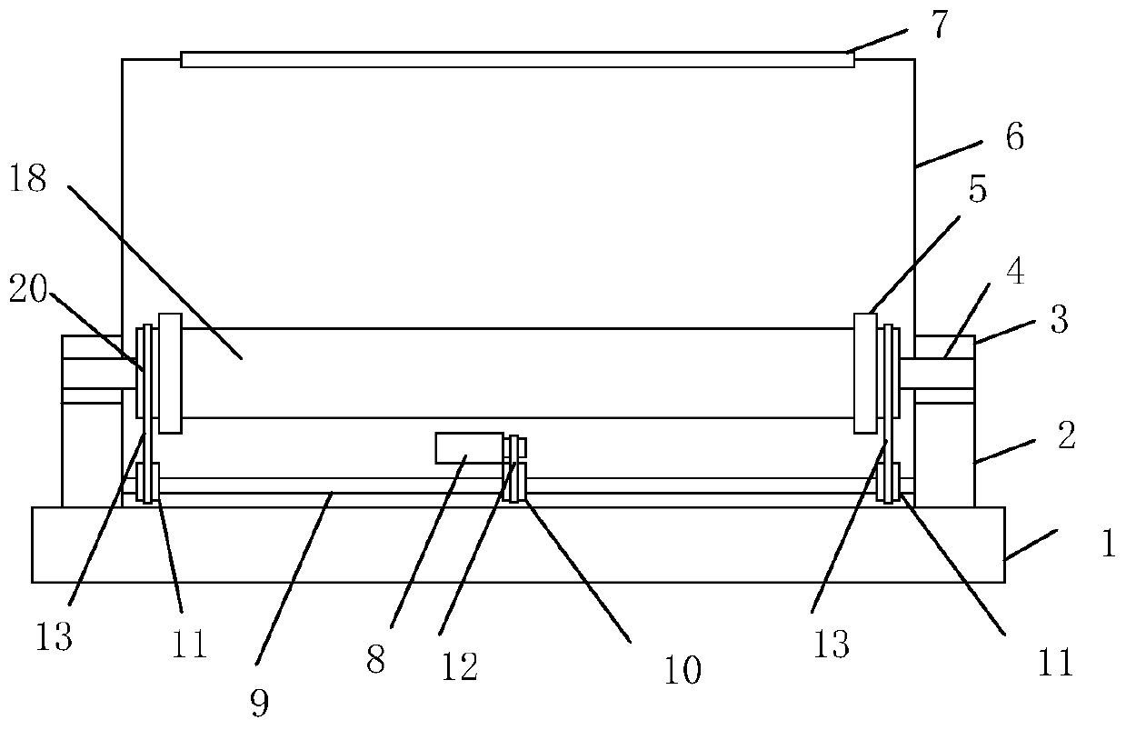 Laying device and method for impermeable films