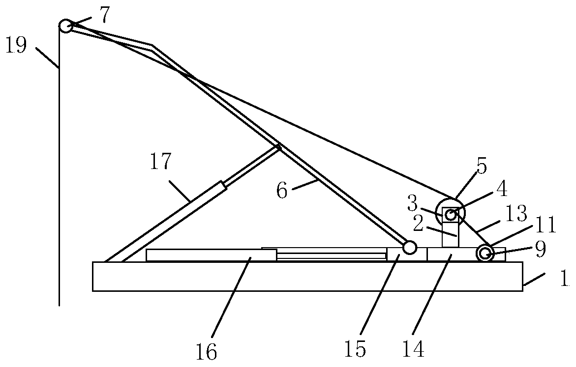 Laying device and method for impermeable films