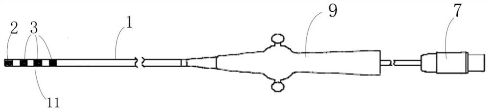 High-voltage-resistant ablation catheter