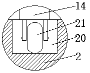 Medical apparatus and instrument disinfection device