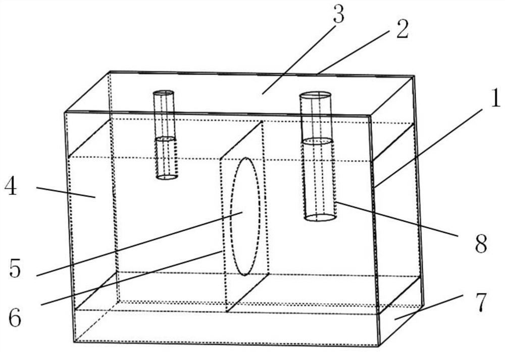 A receiving transducer with adjustable working frequency