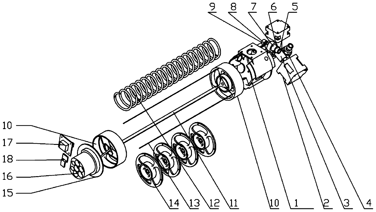 Elephant trunk-like flexible mechanical arm