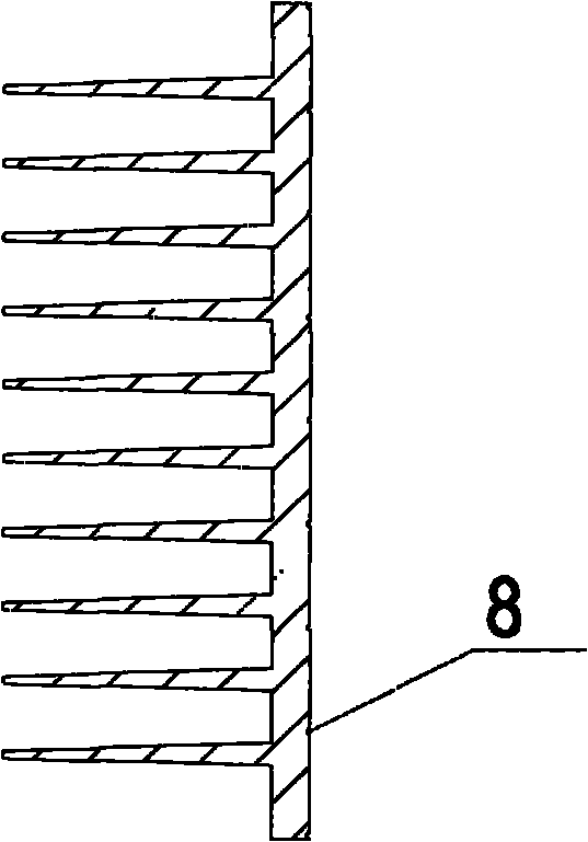 Integral component of solar cell and radiator