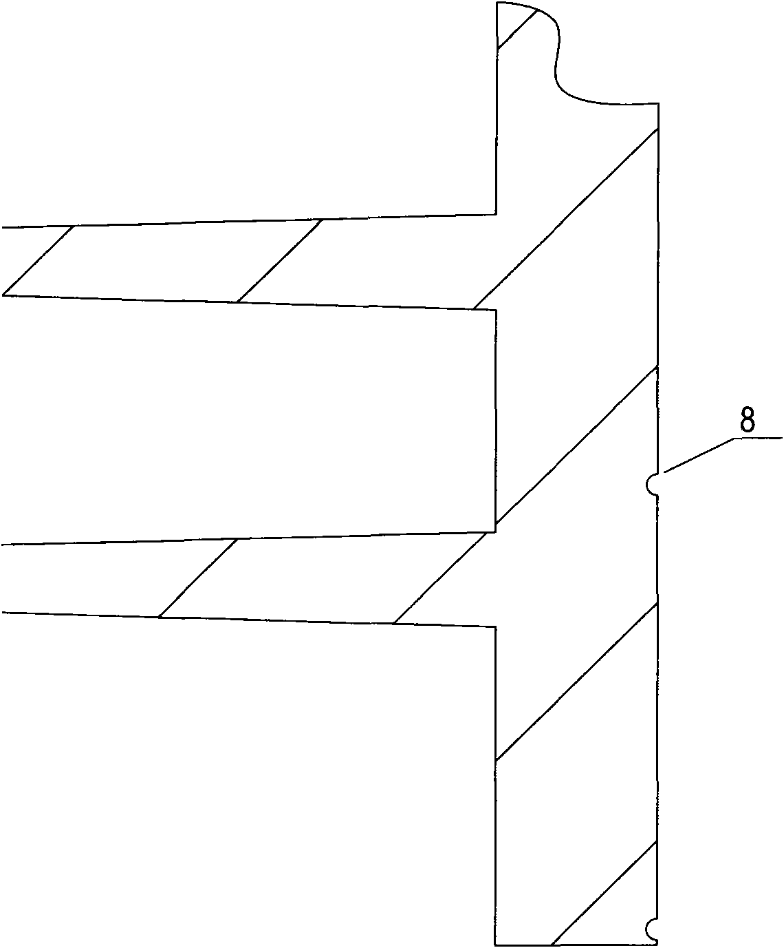 Integral component of solar cell and radiator