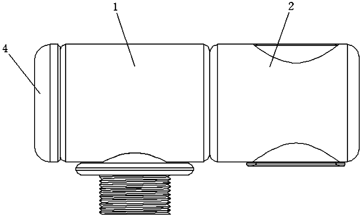 An adjustable lock with fully automatic locking angle and its product