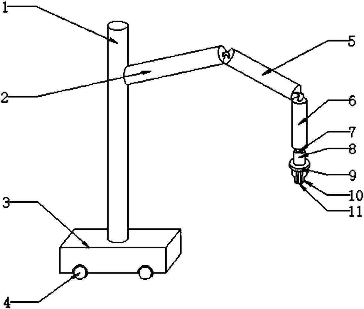 Industrial grabbing mechanical equipment