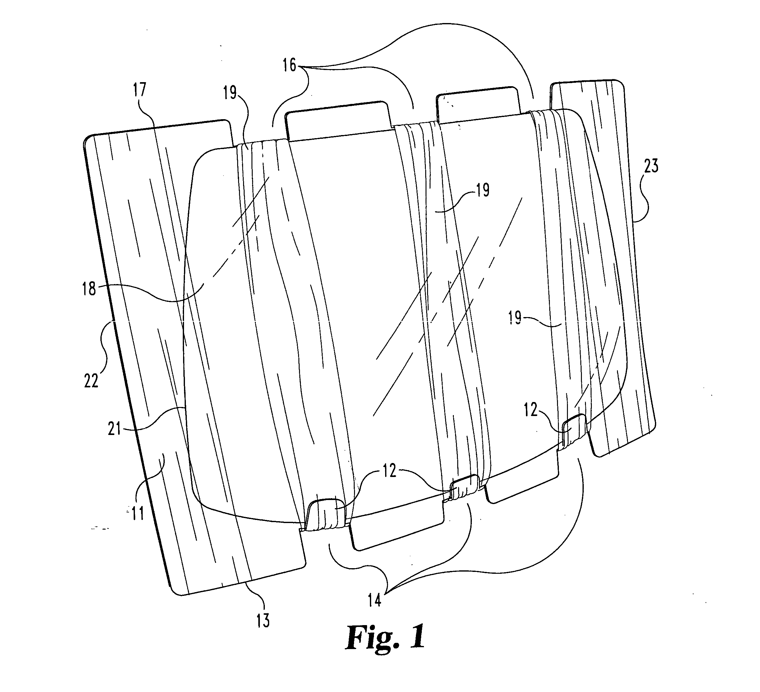 Shipping package system for fragile panels