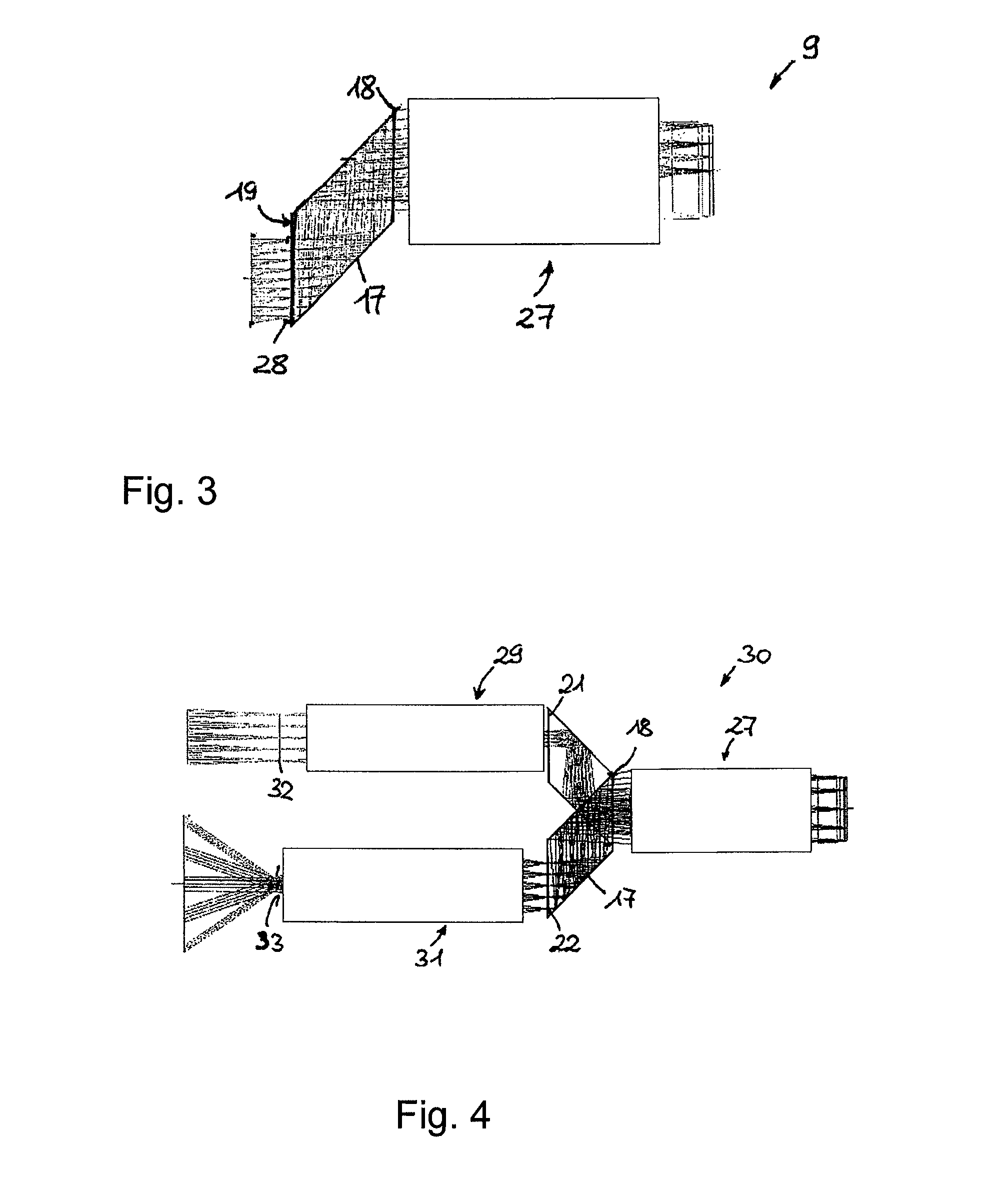 Camera with pivotable prism