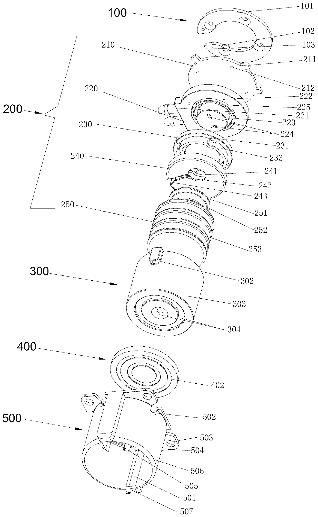 Washing machine foot and washing machine with automatic leveling function