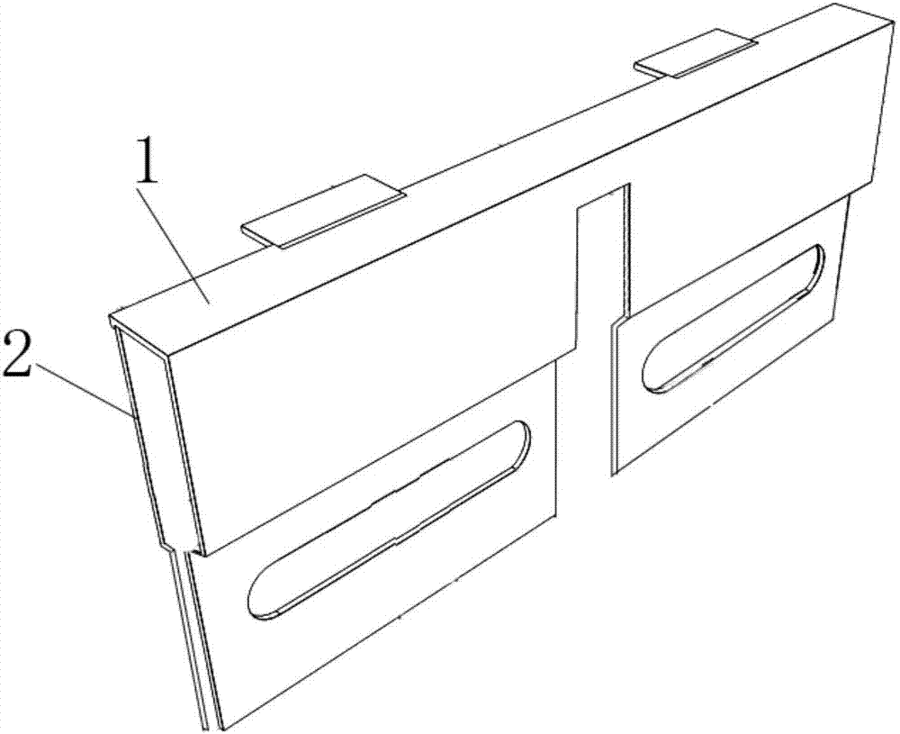 Ceiling board damping structure