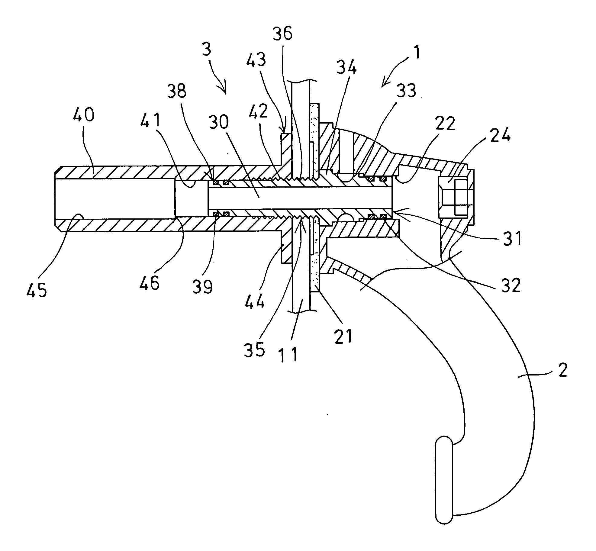 Tubular fitment for lavatory facility