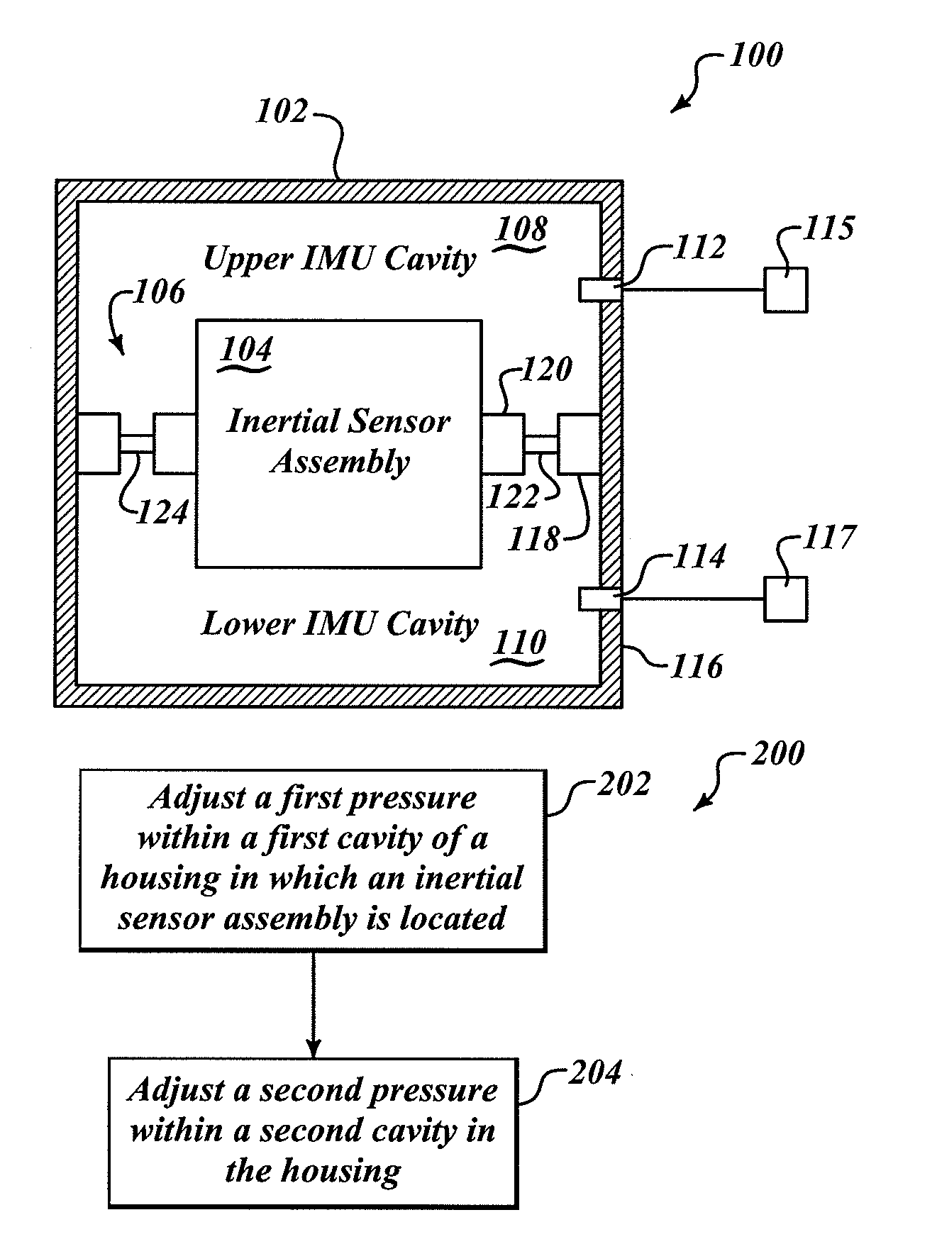 Adjustable gas damping vibration and shock isolation system