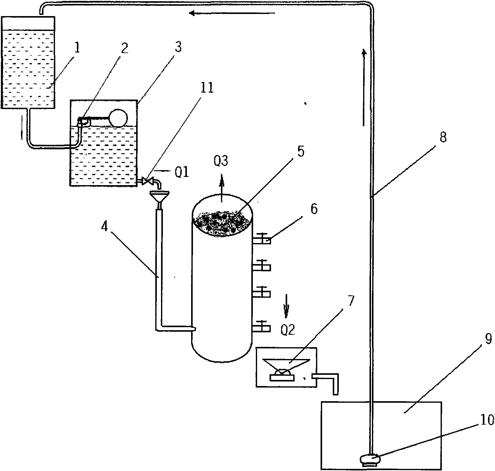 Automatic measuring system of phreatic water evaporation