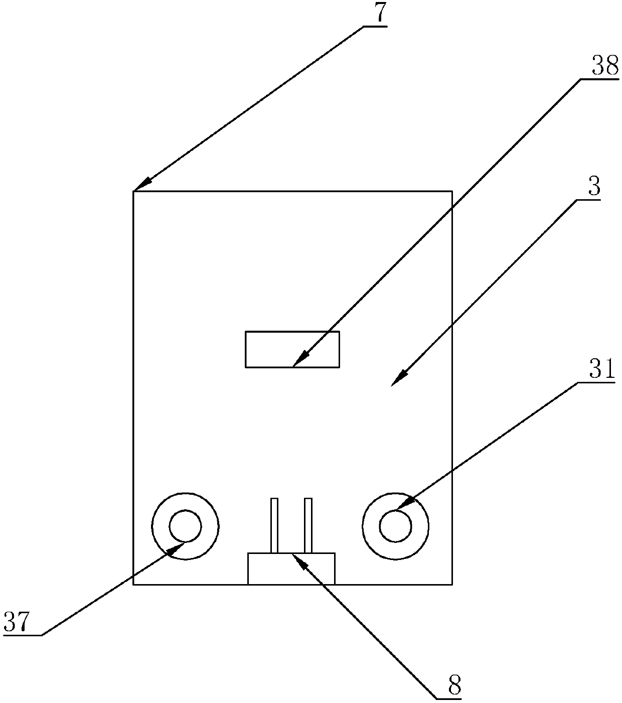 Purification type respiratory care device for infectious disease department