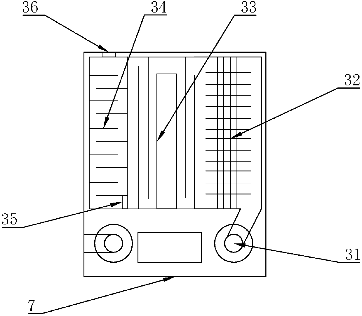 Purification type respiratory care device for infectious disease department