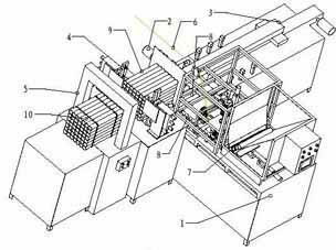 Automatic assembly machine set of fireworks