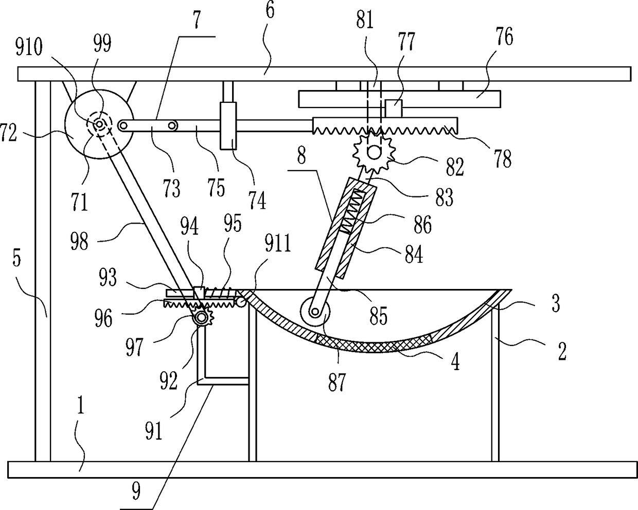 Medical drug grinding device