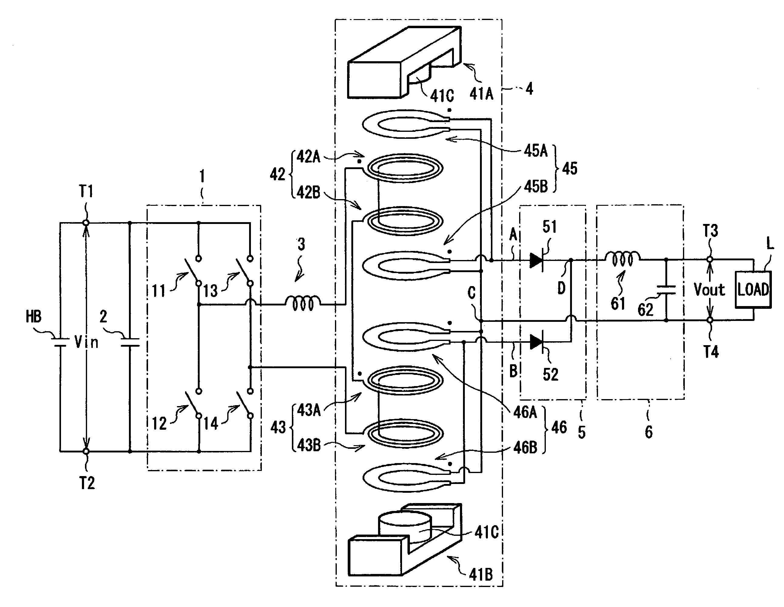 Switching power supply unit