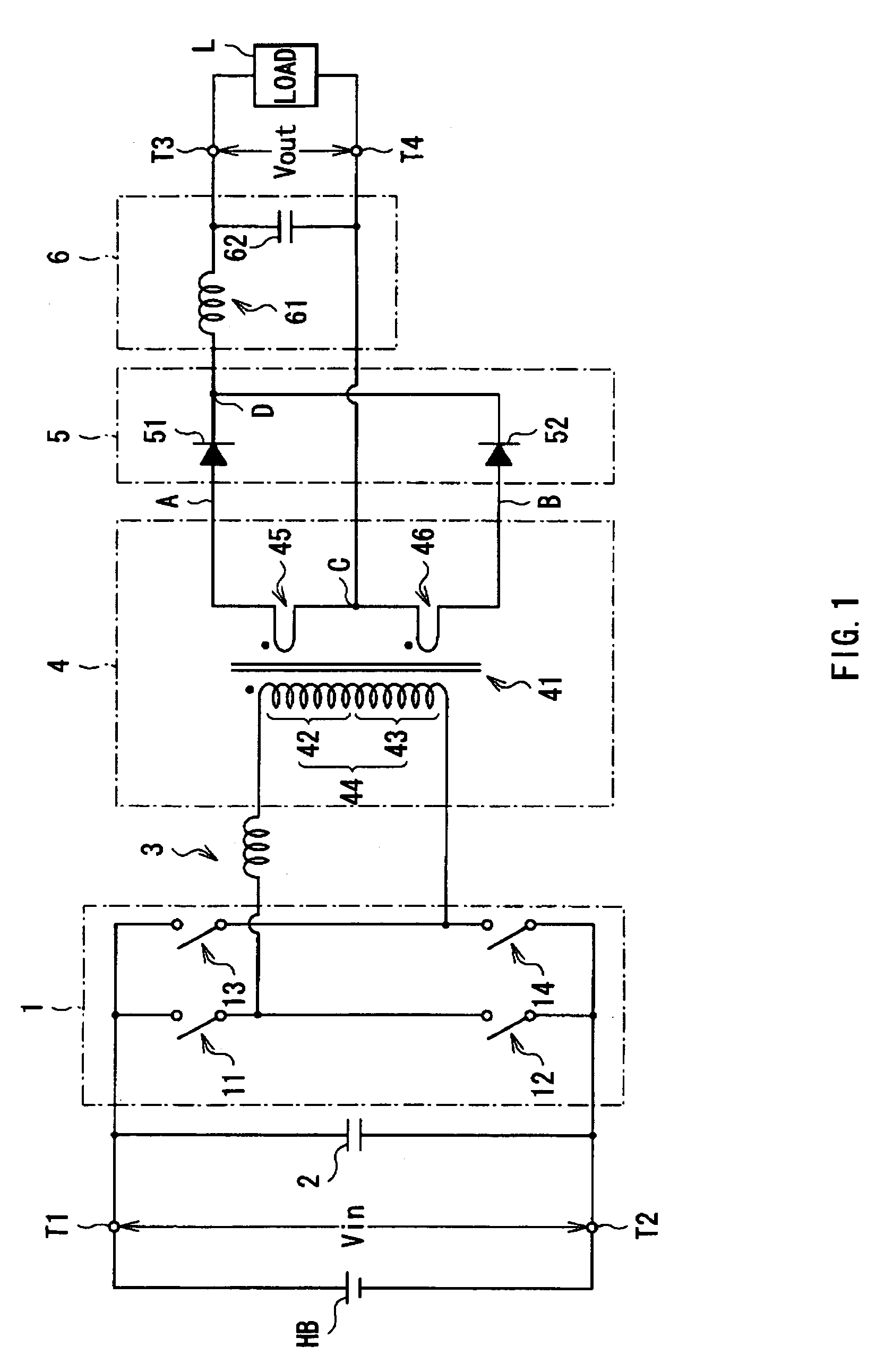 Switching power supply unit