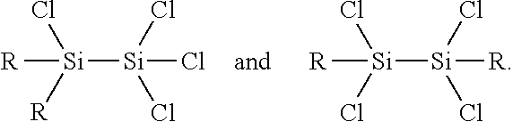 Process for the production of organohydridochlorosilanes