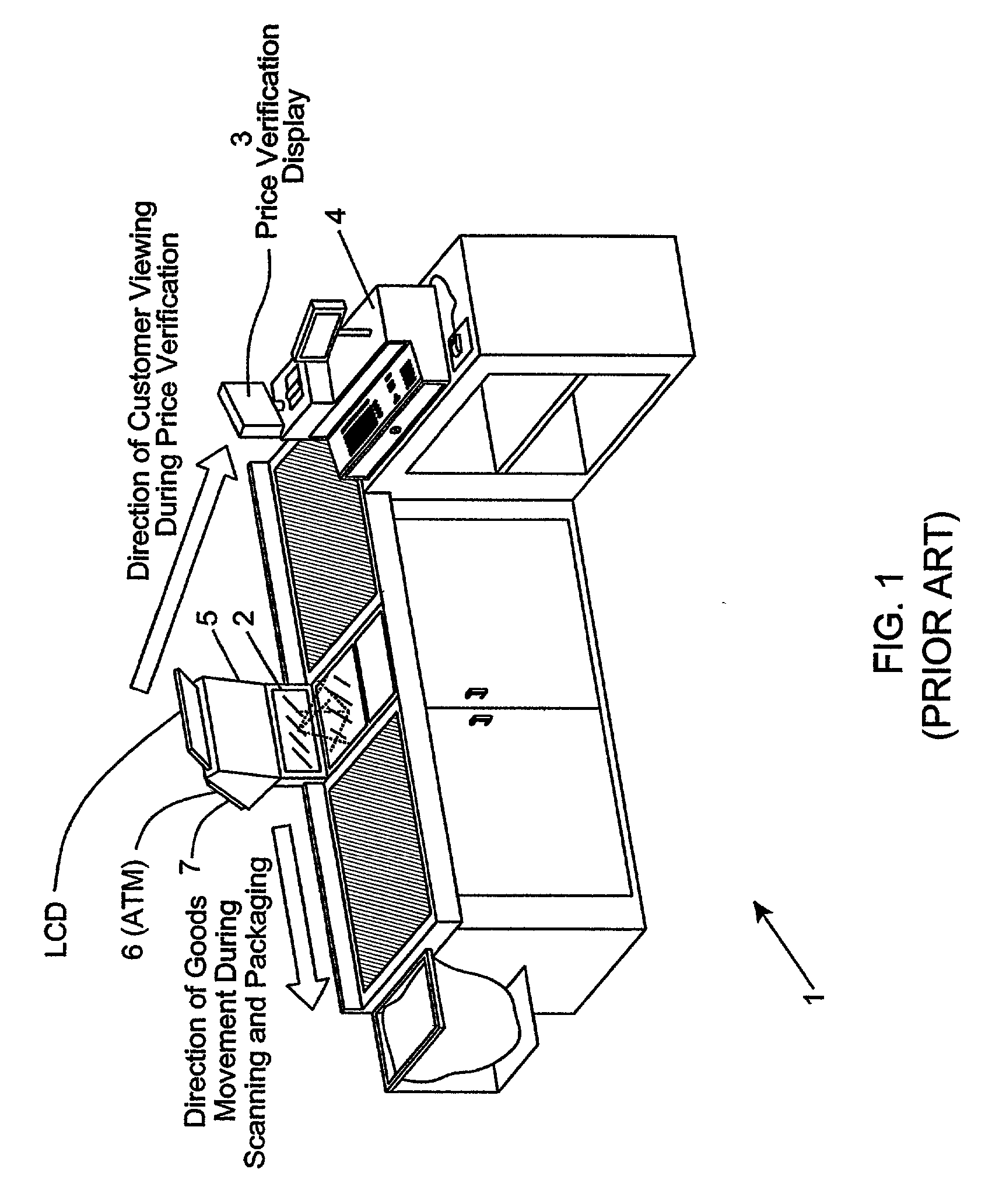 Point-of-sale (POS) based bar code driven cash register system with an integrated internet-enabled customer-kiosk terminal