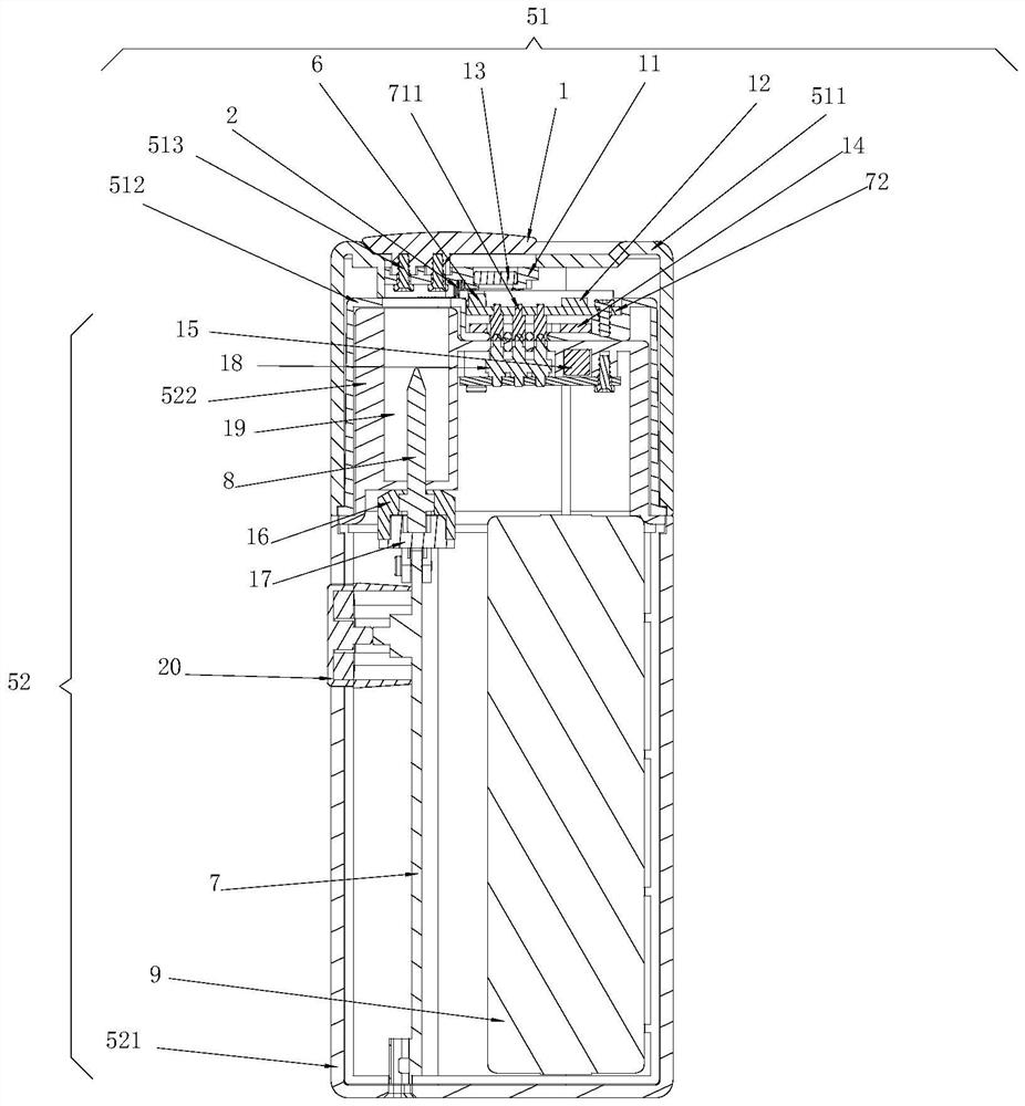 Normally-closed sliding dustproof door baking low-temperature smoking set and heating control method