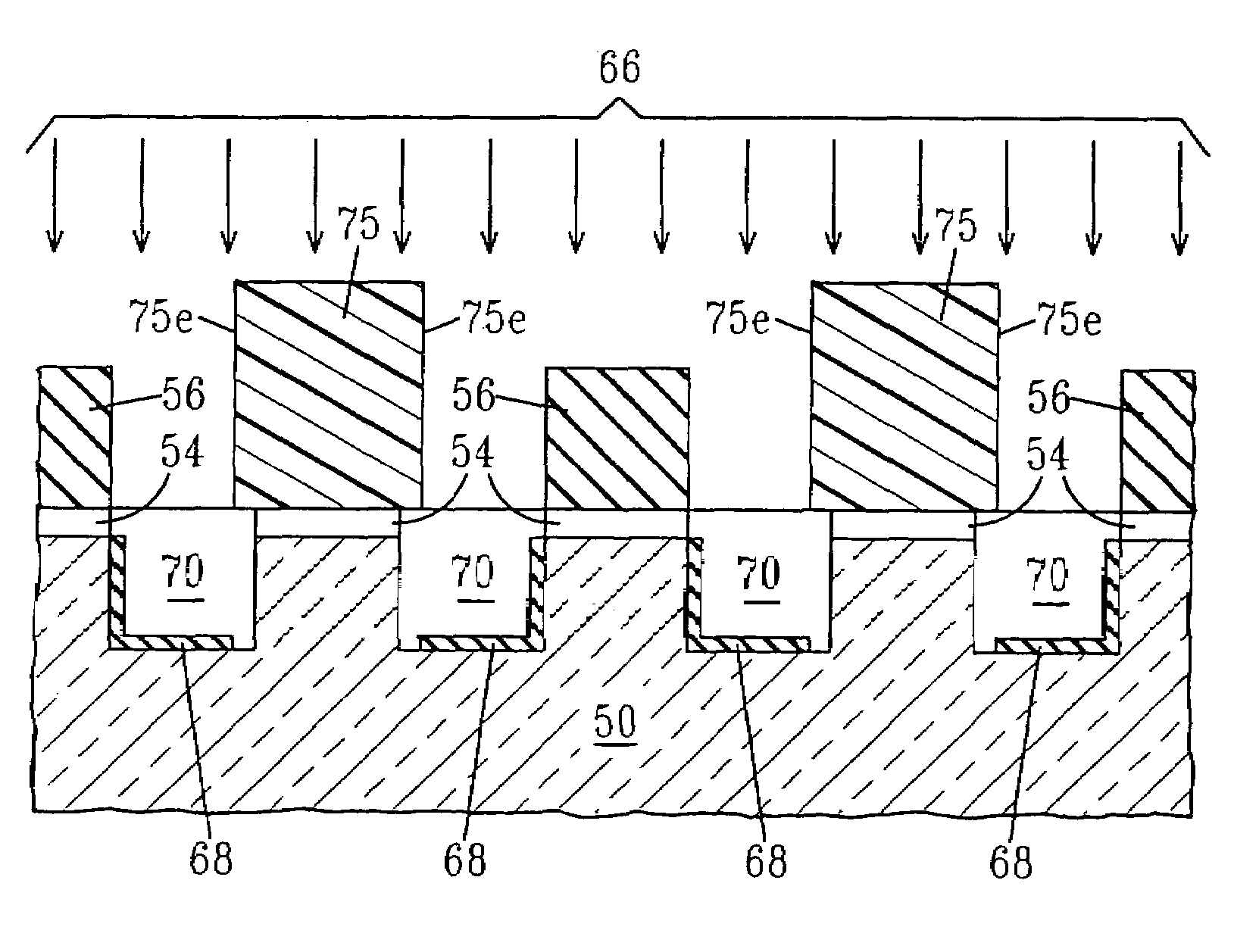 STI stress modification by nitrogen plasma treatment for improving performance in small width devices