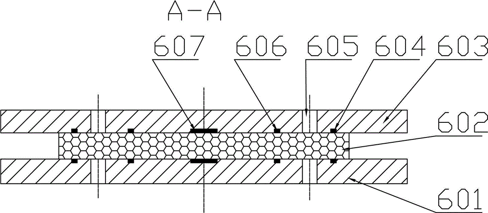 Sterile air-permeable sealing film structure for microbe culture bottle