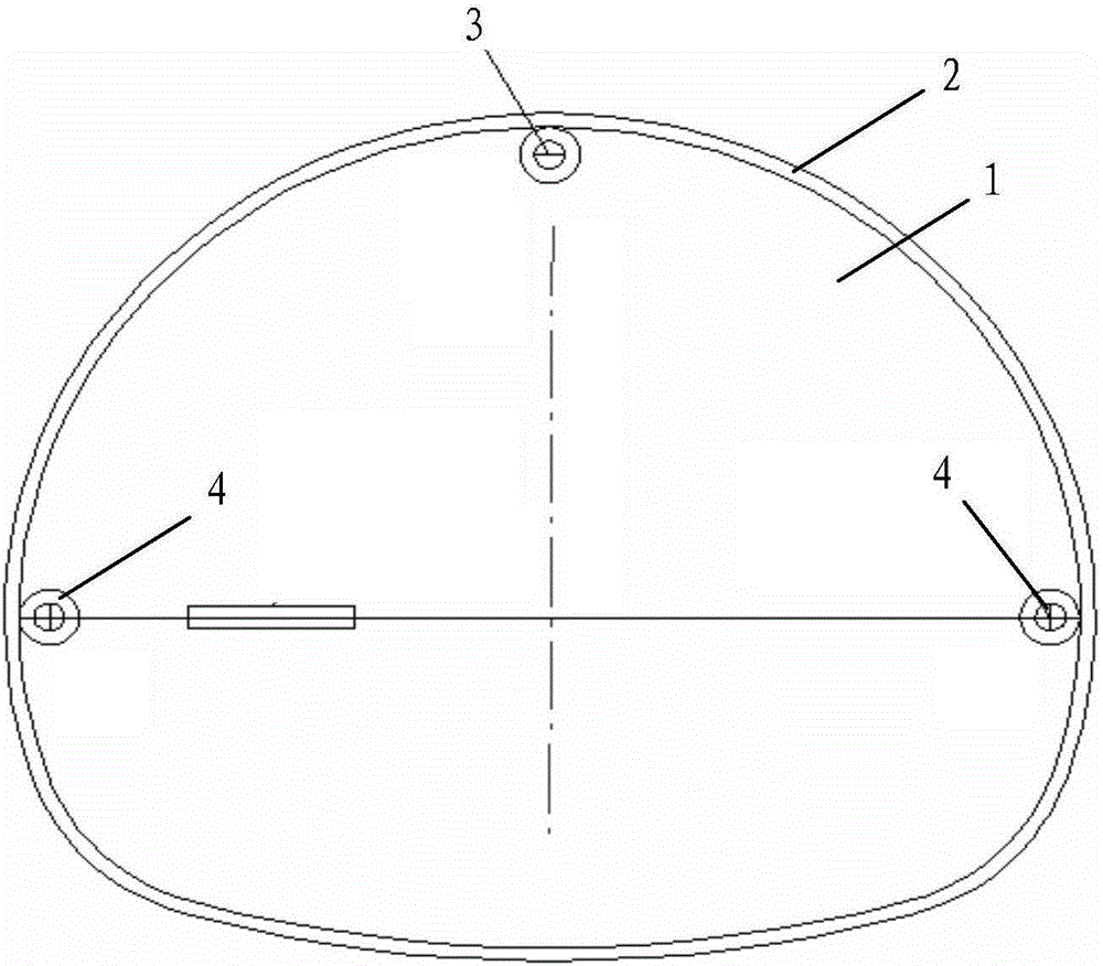 Method for determining deformation allowance of high-ground-stress soft surrounding rock tunnel in excavation