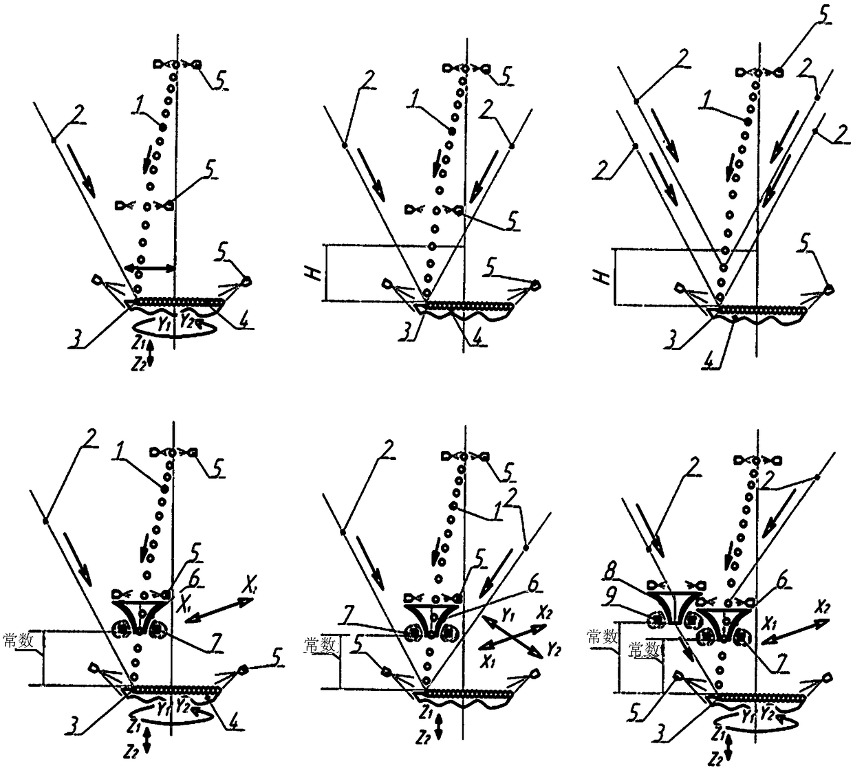 Method and device for the additive manufacturing of components