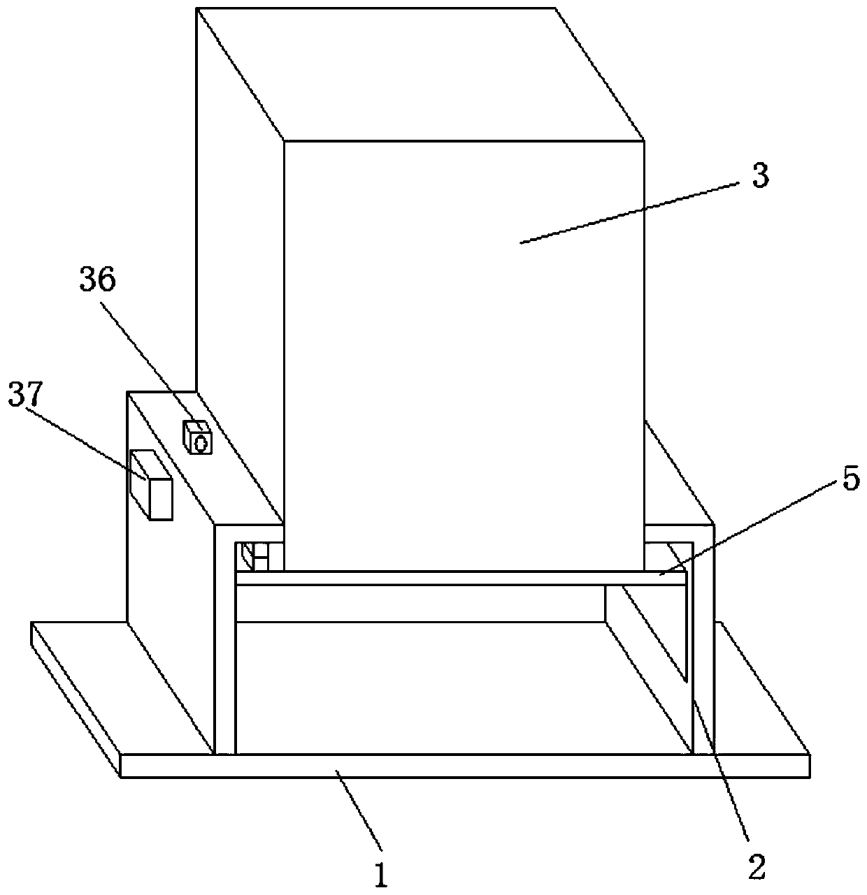 Mouth rehabilitating and straightening auxiliary device