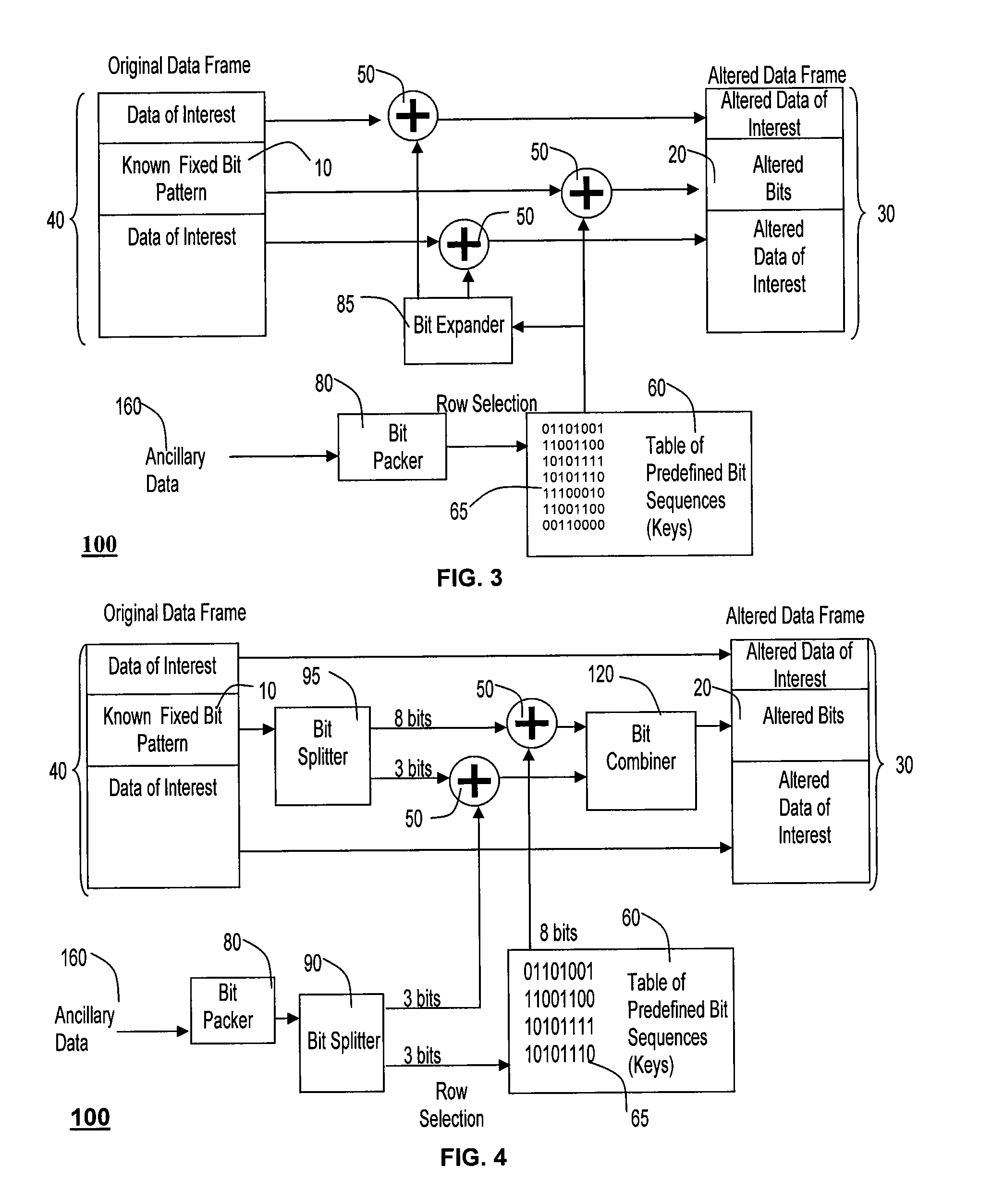 Dynamically and on-demand selected ancillary data over compressed multimedia packets without bandwidth expansion