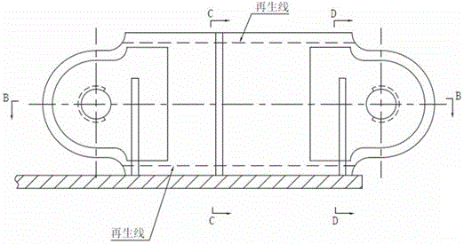 Method for turning over subsections and overall section