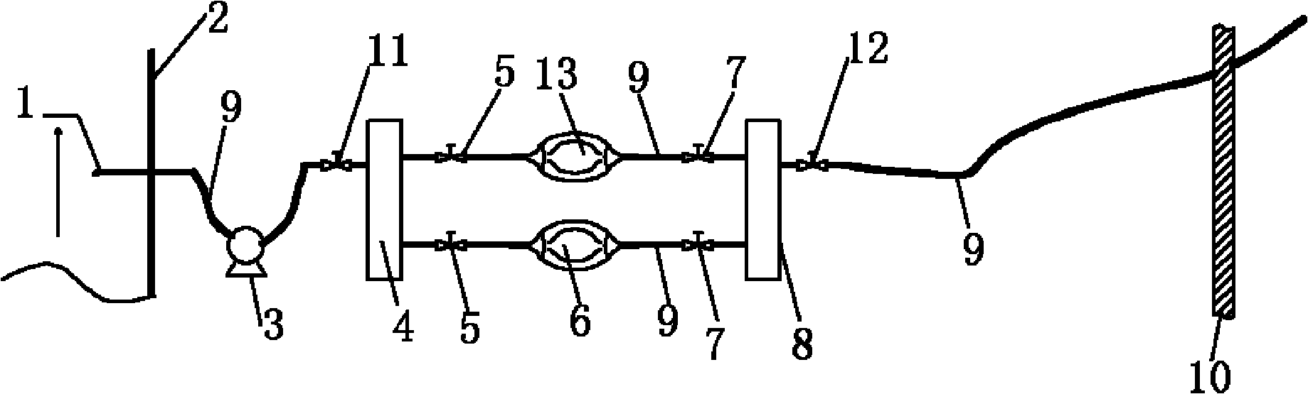 Ball bladder sampling device and sampling method