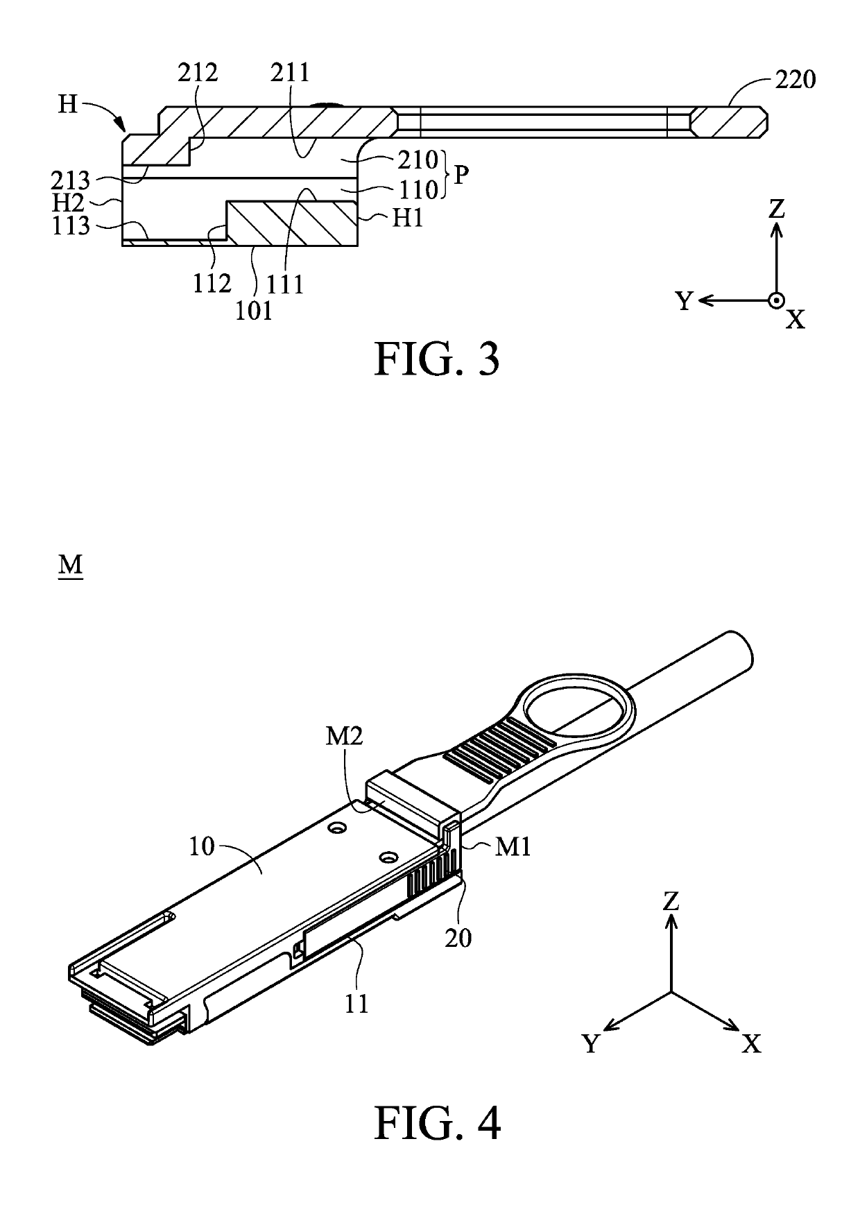 Containing device of optical transceiver