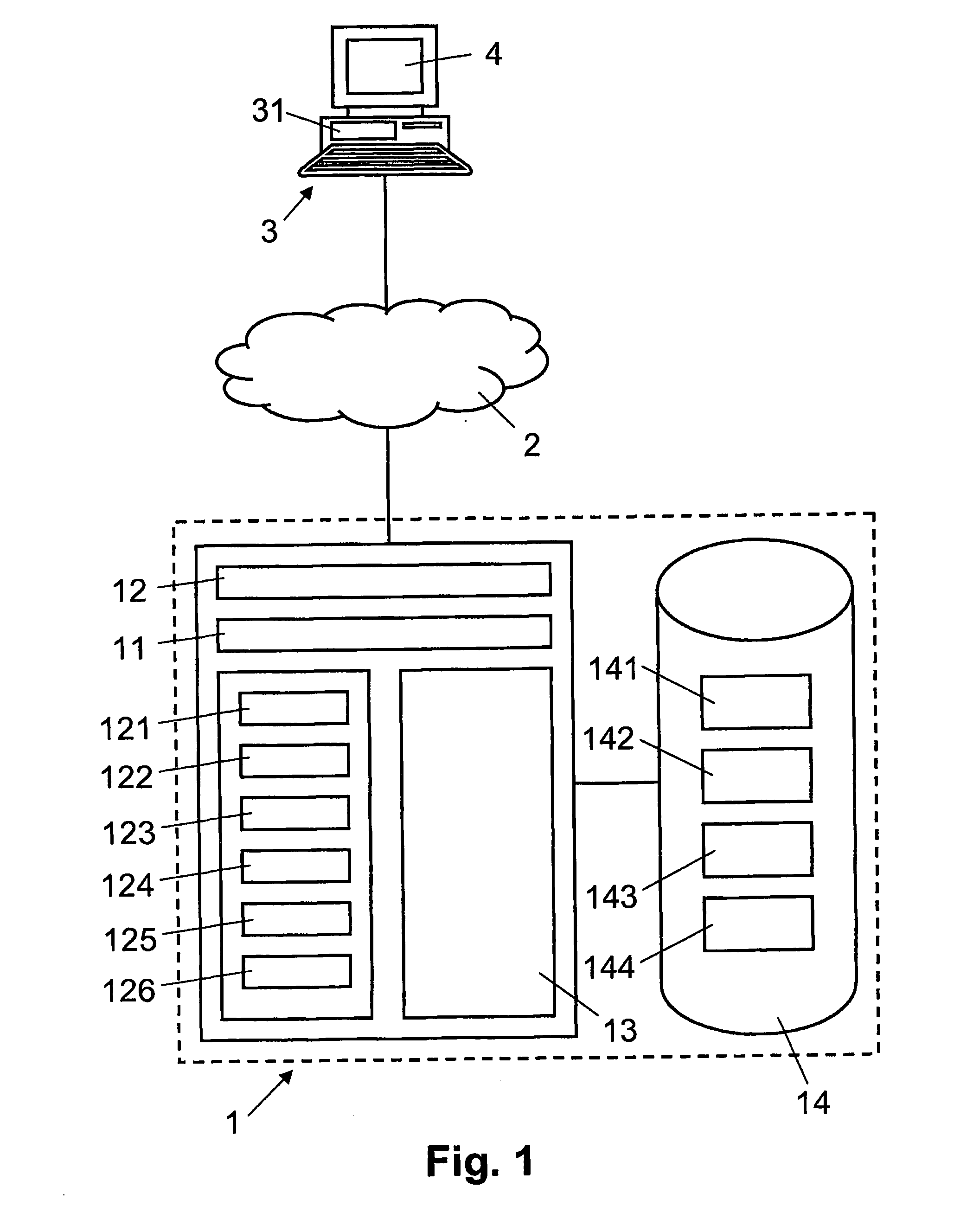 Computer-based data processing system and method of processing data objects