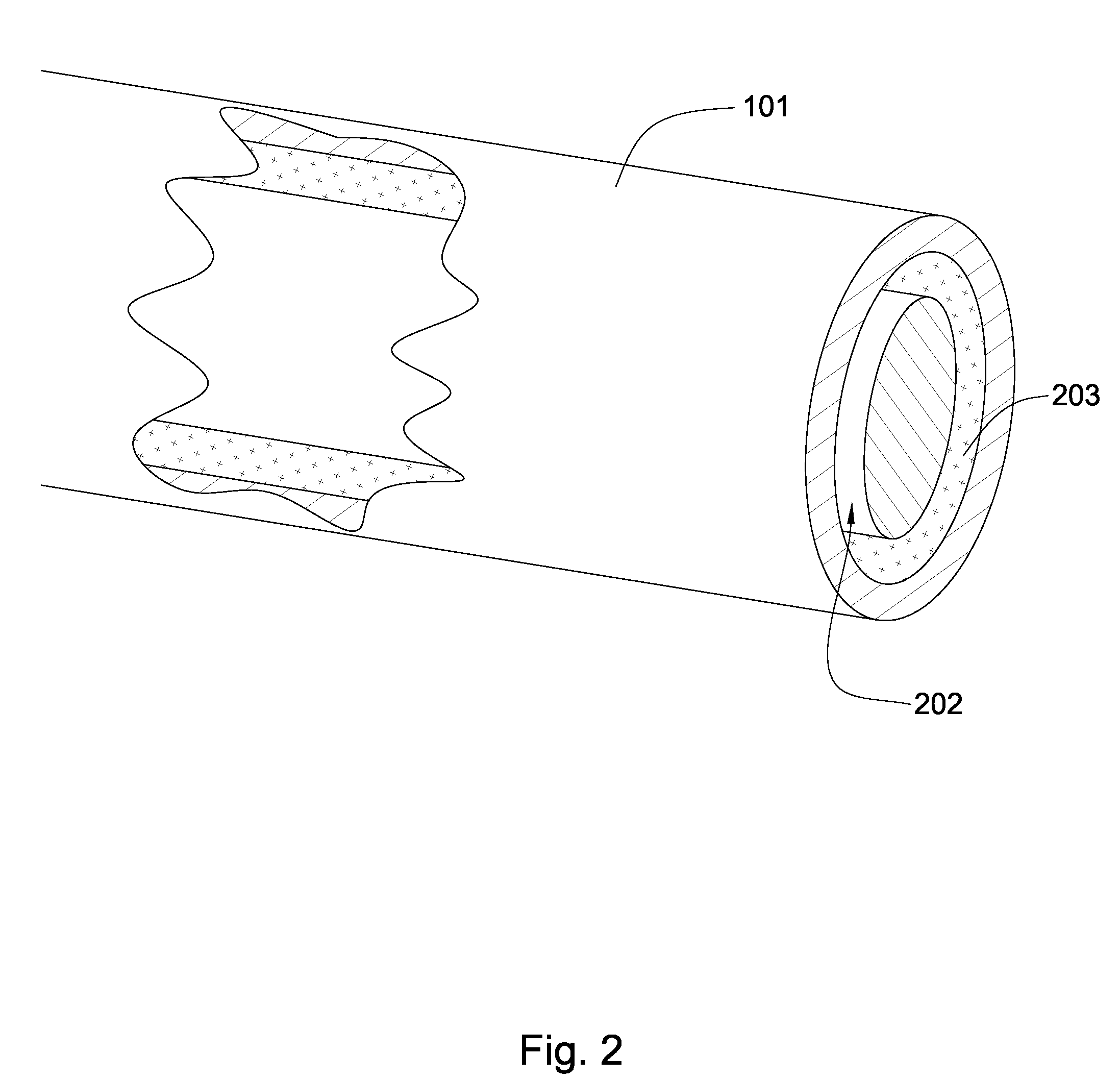 Hydraulic Energy Storage with an Internal Element