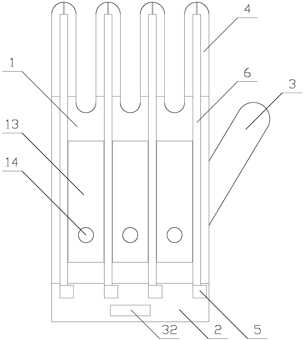 Internet-of-things-based comfortable intelligent wearable equipment with good ventilation effect