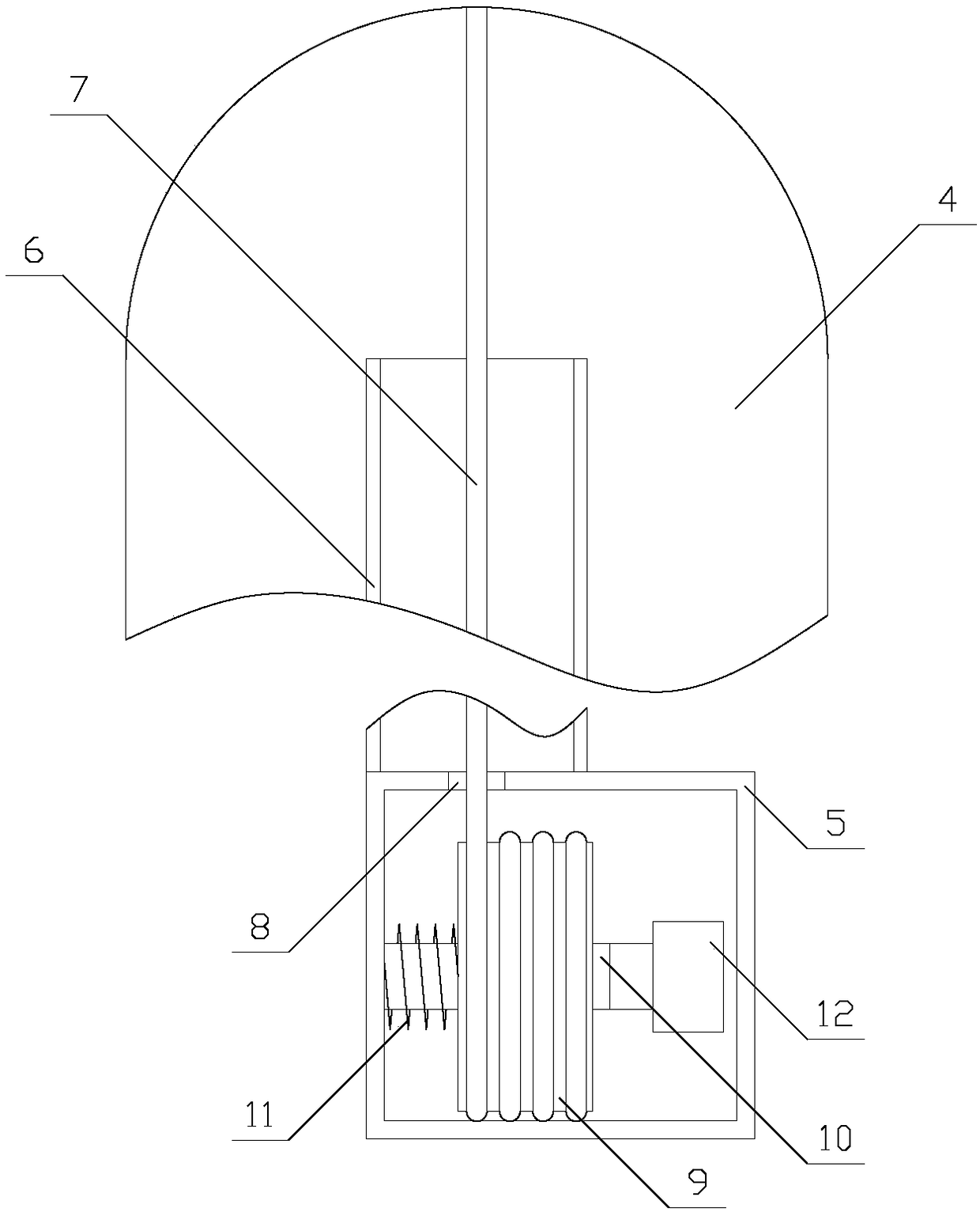 Internet-of-things-based comfortable intelligent wearable equipment with good ventilation effect