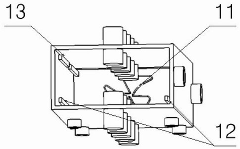 A kind of complex environment test system and test method of blade based on fiber grating sensor