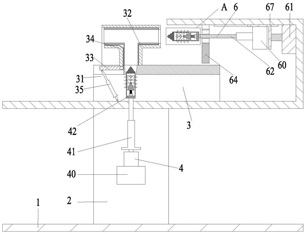 A sand-shocking process after casting molds for three-way valves